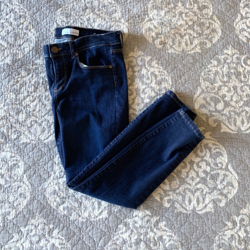 LOFT Dark Wash Jeggings